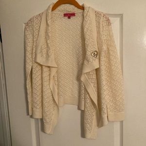 Betsey Johnson Juniors Small Cardigan